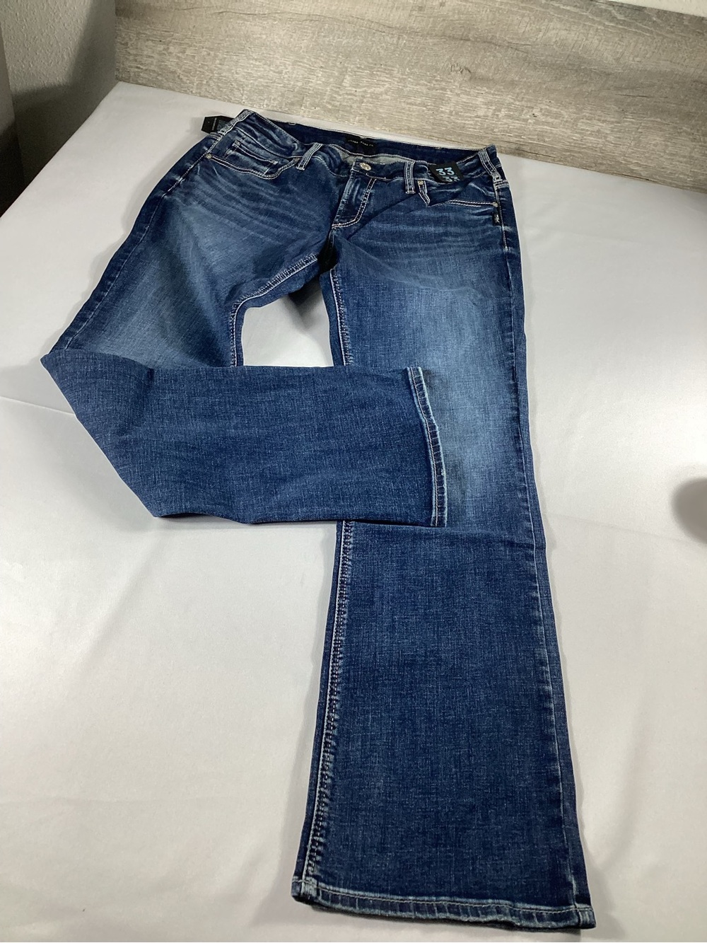 Silver Jeans Co Britt Slim Boot Jeans Women’s 33x33 Dark Wash